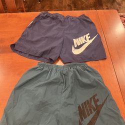 Vintage big logo Nike shorts men’s large