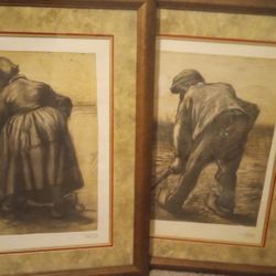 Van Gogh's "Digging Peasant" Prints