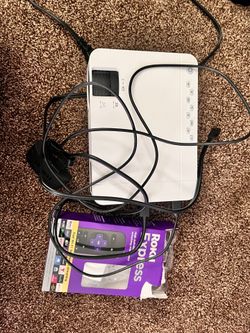 Vankyo projector with Roku express