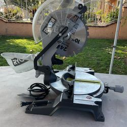 Ryobi 10 Inch Miter Saw Electric Corded Pick Up Here In The City Of La Puente. You May Test Here.