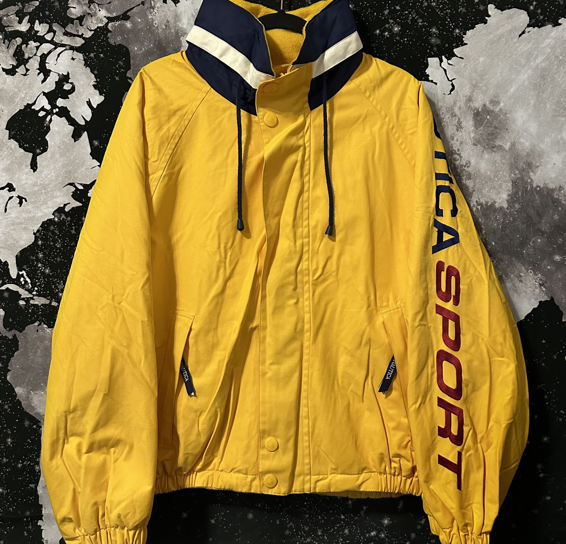 Nautica Sport Reversible Sailing Fleece Jacket