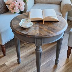 Rustic End Table