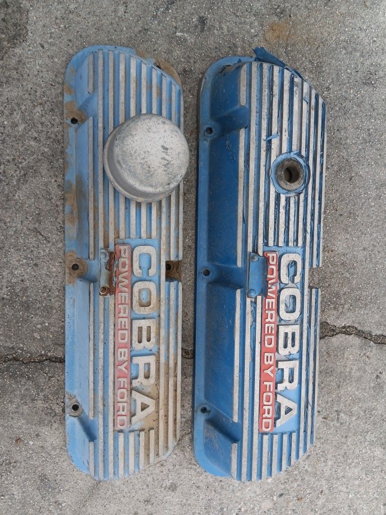 ORIGINAL 1965  COBRA VALVE COVERS $600