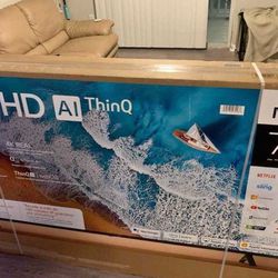 75” Lg Smart 4K LED UHD Tv