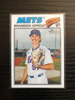 Brandon Sproat 2026 Topps Heritage Base Card #118