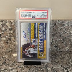 2020 Jordan Poole Psa/DNA 9 Card 10 Auto Gold /10