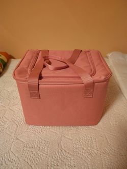 Insulated cooler tote bag