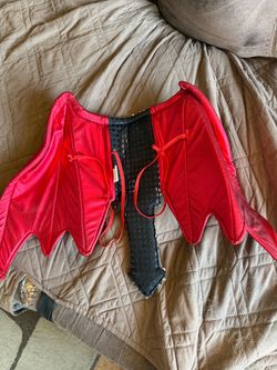 Red Wings Halloween Costume Accessory