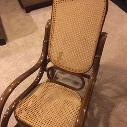 Rattan Style Rocking Chair