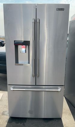 Jenn Air 3-Door Silver Refrigerator
