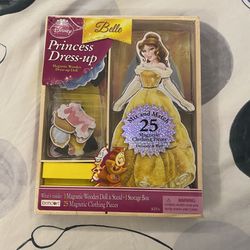 Princess Dress Up: Magnetic Wooden Doll