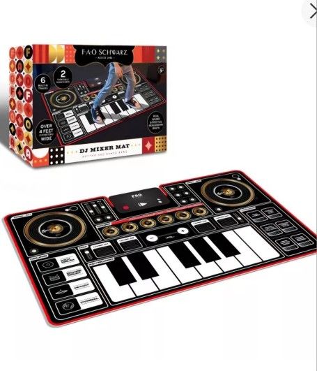 FAO Schwarz DJ Mixer Mat