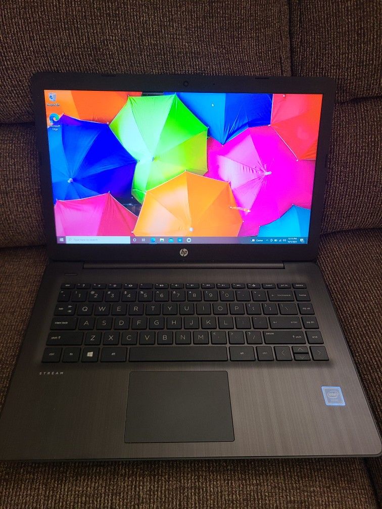 Hp Stream 14 Windows 10 Laptop (Black)