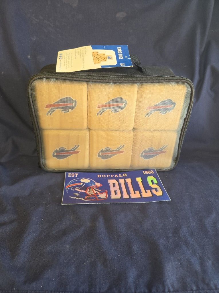 NFL Buffalo Bills Yard Dice Game
