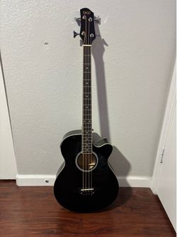 BCP 4 string-electric bass guitar acoustic