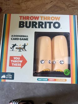 Throw Throw Burrito Game (Party Card Game)