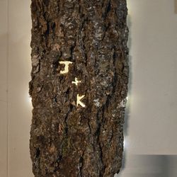 Lovers Tree Initials