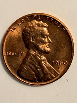 1960 D Lincoln Memorial Cent RPM D/D