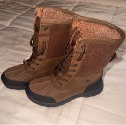 🤎❄️ UGG WOMENS DARK EARTH BROWN ADIRONDACK BOOT III ! ❄️🤎