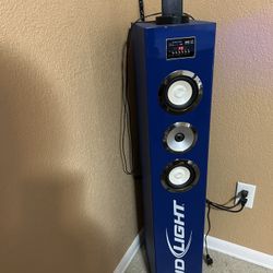 Bud Light MP3 Player Tower. $50