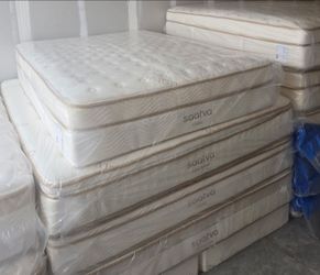 ❤️❤️❤️SAATVA ORGANIC CLASSIC PILLOW TOP MATTRESS BLOWOUT SALE ❤️❤️❤️