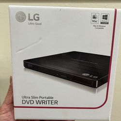 Ultra Slim Portable DVD Writer $30