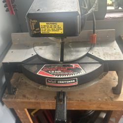 Craftsman 7 1/2” Radial Arm Miter Saw