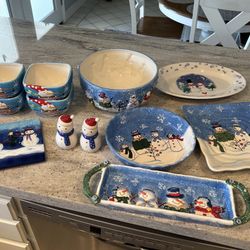 Christmas Dish Set