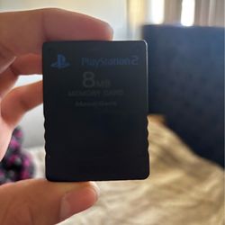 Ps2 memory card