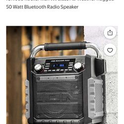 ION Job Rocker Max Bluetooth Radio/Speaker 