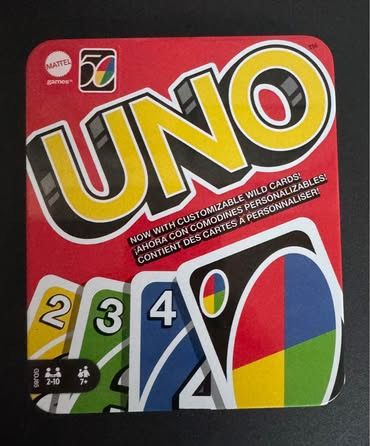 Uno Card Game in Tin COMPLETE just $5