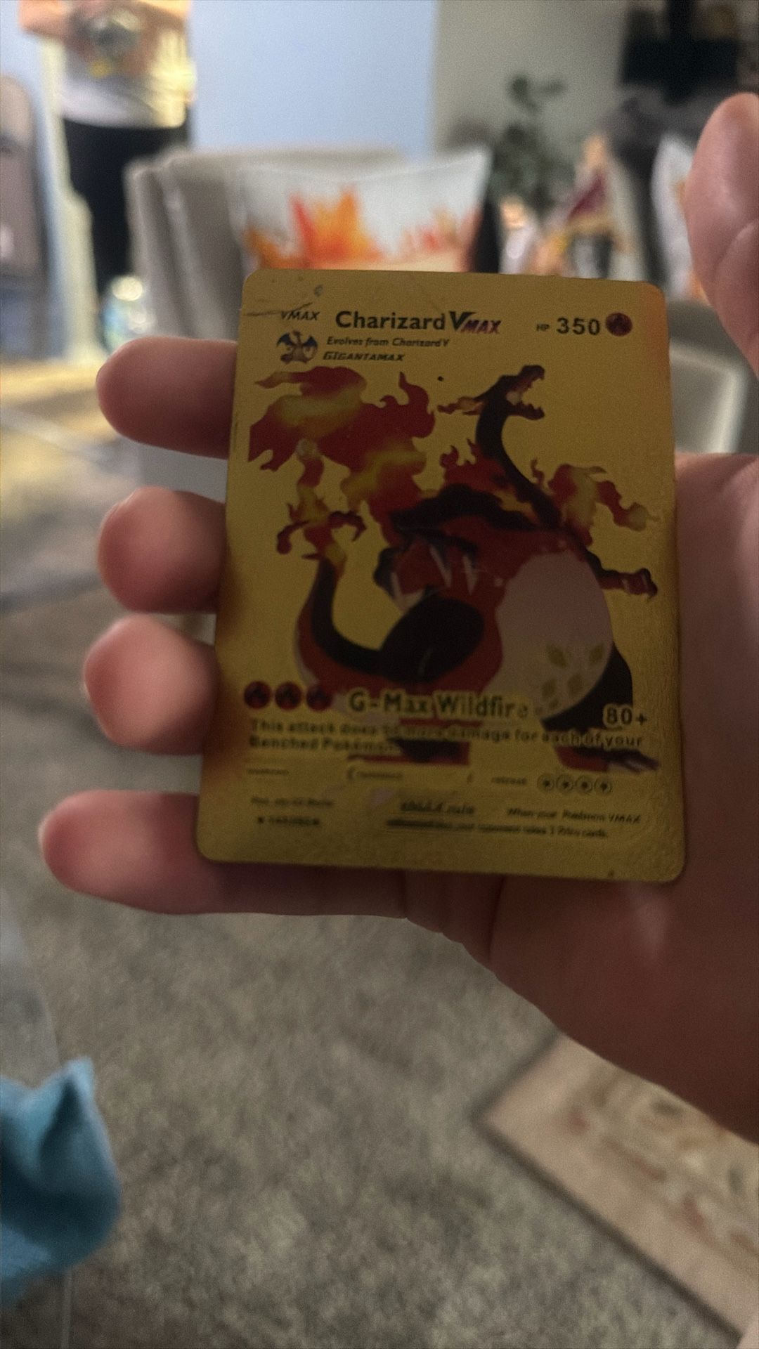 Limited edition charizard Pokeman Card