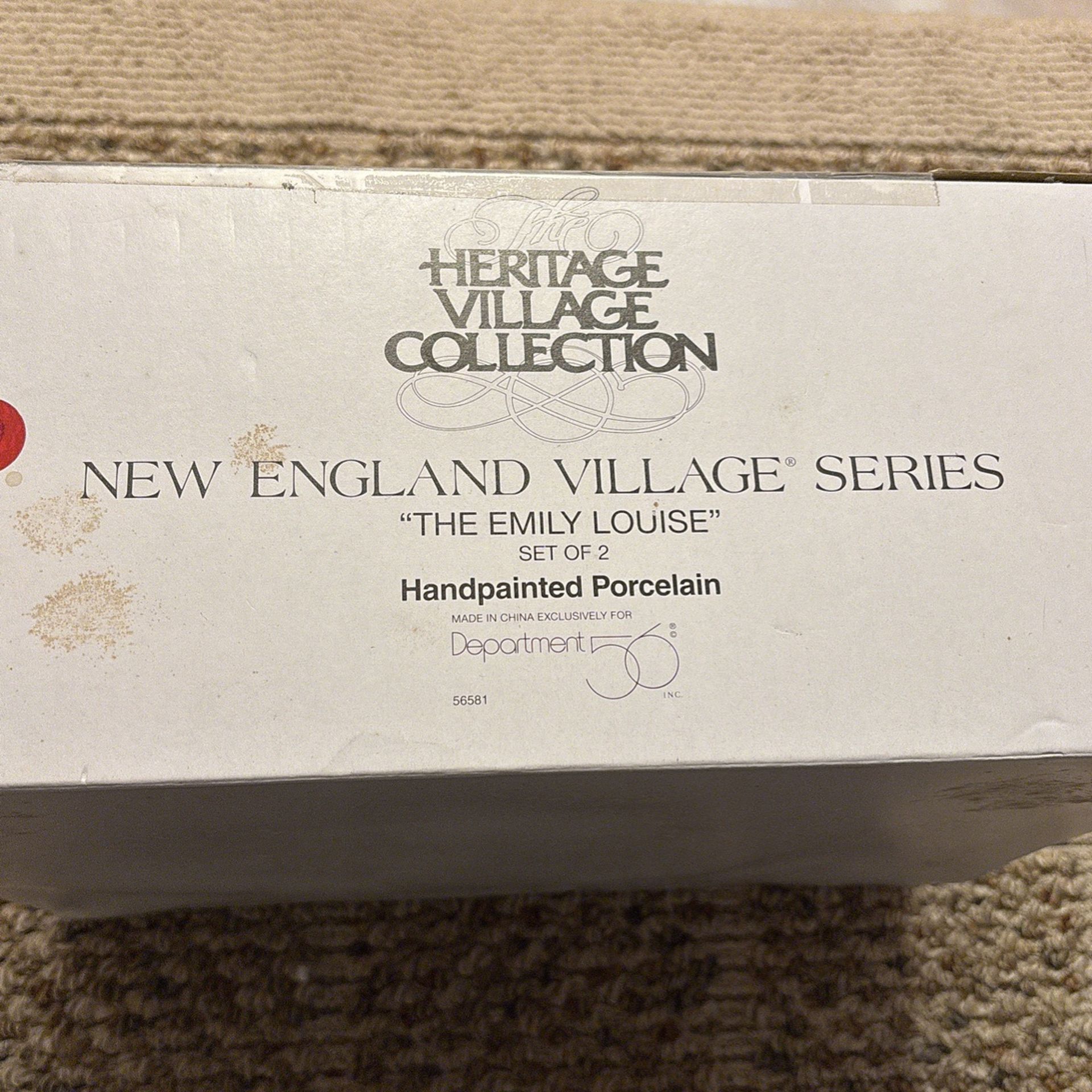 Dept 56 The Emily Louise Set Of Two