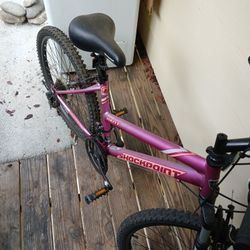 Pink Shockpoint Mountain Bike