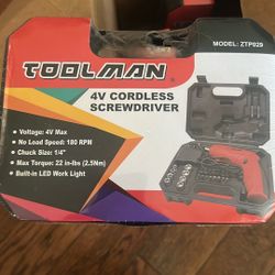 Cordless Screwdriver