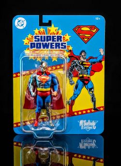 DC Super Powers Entertainment Earth Exclusive Cyborg Superman Action Figure