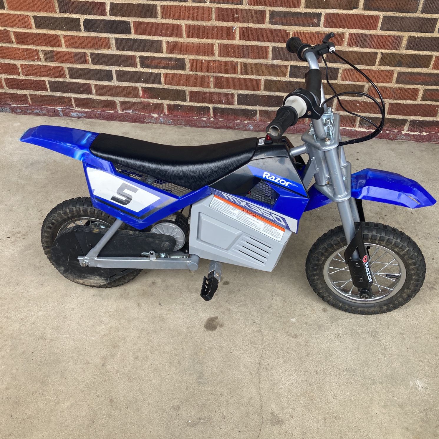 Kids electric dirtbike With Charger