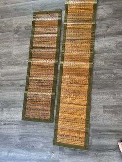 Bamboo Table runners x2