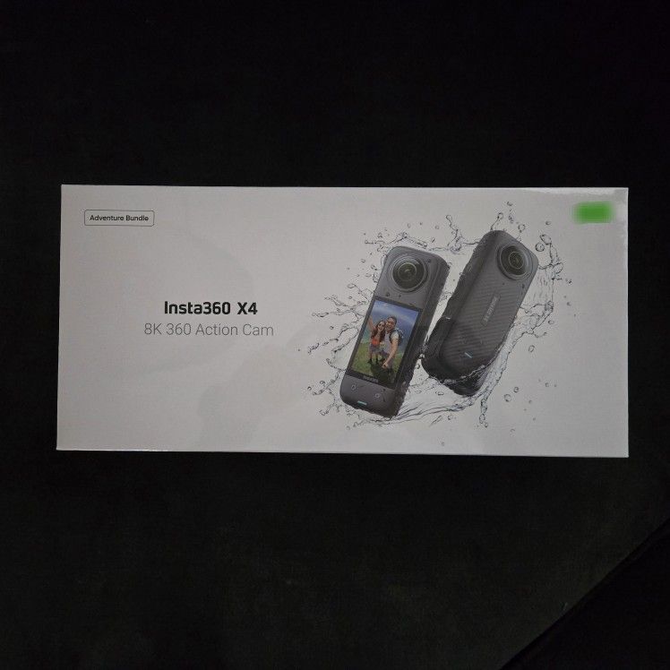 Insta360 X4 Adventure Bundle (8k 360º Action Camera)