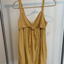 Yellow Mini Dress (S)