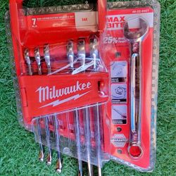 Combination SAE Wrench Mechanics Tool Set (7-Piece)