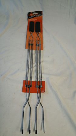 Signature Select Extendable Roasting Forks Set of 2