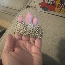 Gold Rhinestone Bracelet 