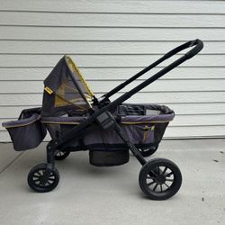 Evenflo Pivot Xplore All-Terrain Stroller Wagon, Includes Car Seat Adapter 