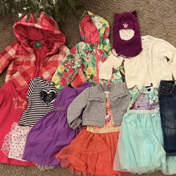 Girl’s clothes 18-24 months Jacket Dress Jeans Hat