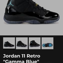Gamma Blue Jordan 11 
