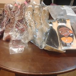Mixed lot synthetic braiding hair $3 per pack
