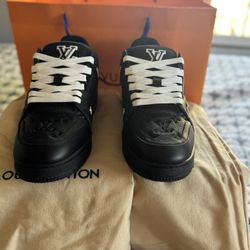 Lv Black Trainers Size 12 