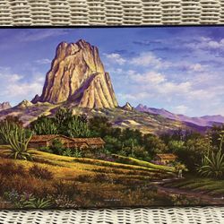 New Monolith & Agava Picture Querétaro Mexico 16"H × 11"W Ready to Hang on Wall
