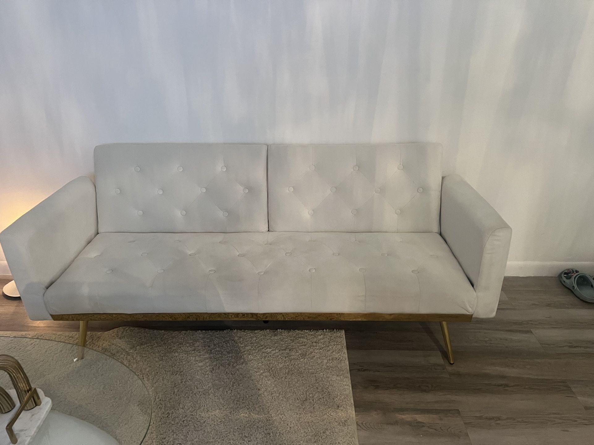 White Sofa Bed 